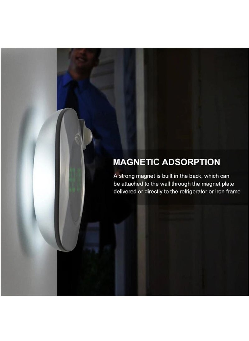 LEOKOR - Smart Digital Motion Sensor Light Dry Cell Corridor Aisle  Rotatable Wall Light - Image 1