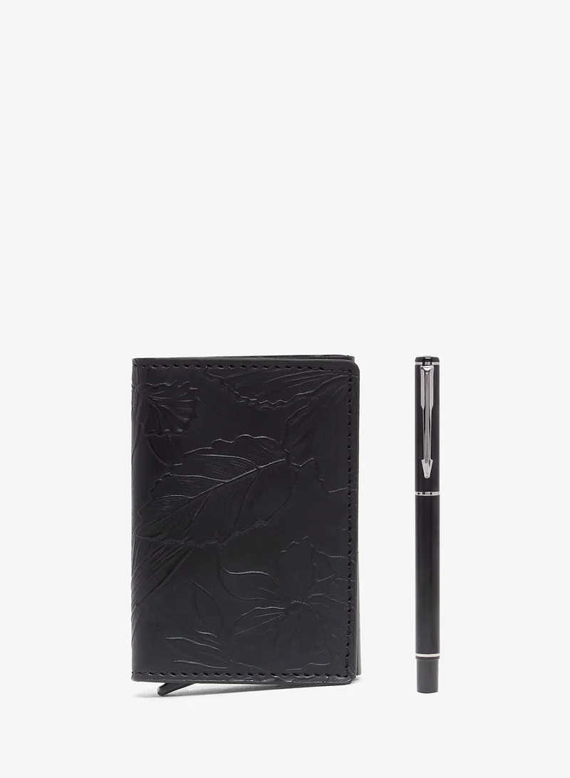 روبرت وود Pop Up Card Holder and Pen Gift Set