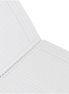 Light LIGHT Pack of 10 Design Spiral Soft Cover Notebook, With Border, 10X8 Inches (25.4 X 20.32 Cm) 80 Sheets -LINB108801611S  - Image 3