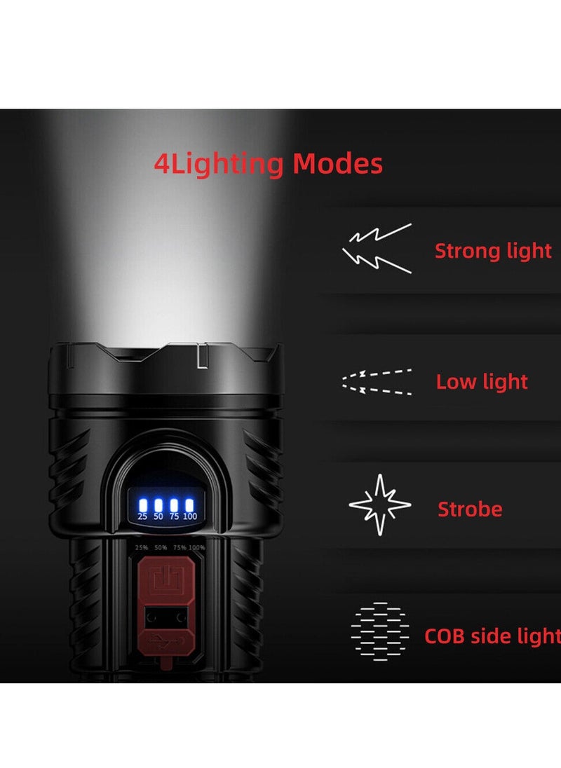 Generic - USB Rechargeable Flashlight 500LM For Hiking - Image 1