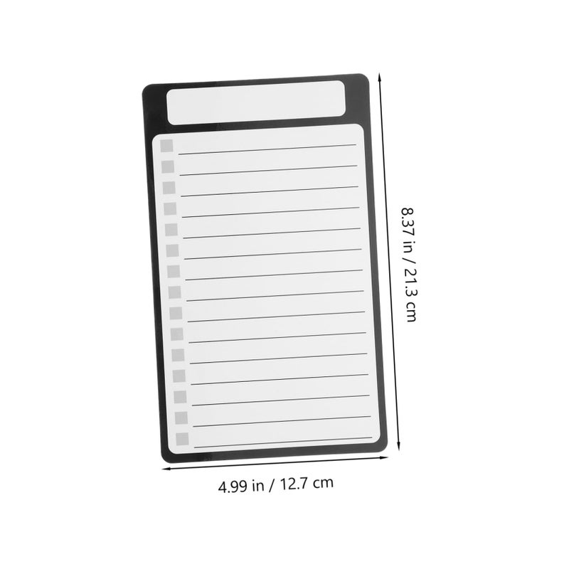 Magnetic Memo Pad Whiteboard To Do List Notepad for Fridge Office Kitchen - Image 4