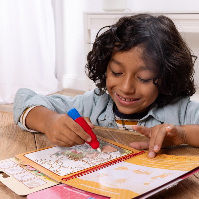 Melissa & Doug ملايسا ودوج واو الماء! لوحة نشاط قابلة لإعادة الاستخدام برائحة الفواكه مع 4 لوحات معطرة وقلم قابل للتعبئة - Image 3