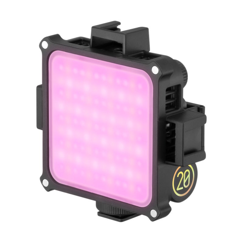 Zhiyun Pocket Fill Light 20W High-Power Output Professional Dimming RGB Lighting Effects - Portable Photography Light with 2500K-10000K Color Temperature Control for Content Creators - Image 1