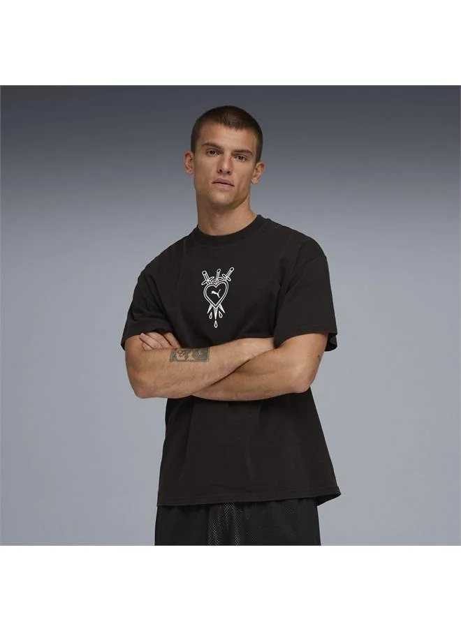 Swish N' Ink III Oversized Basketball Tee Men