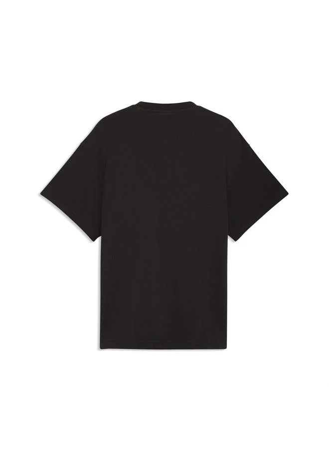 Puma PUMA Black Swish N' Ink III Oversized Basketball Tee Men for Men | Best Price UAE