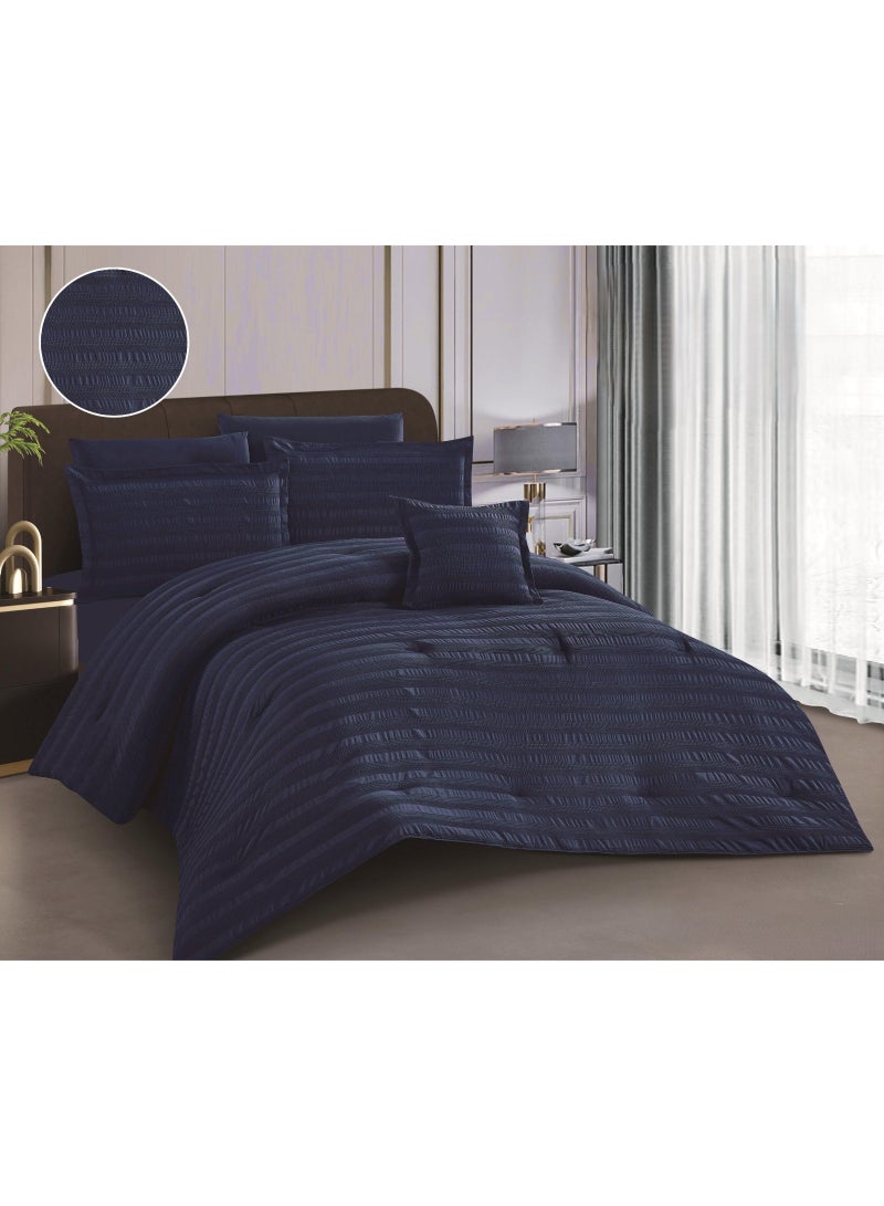 مارك مفرش سرير نفرين بتصميم فندقي ليمنحك عيشة رفاهية الفنادق مقاس 240*260 سم - Image 1