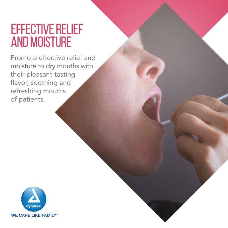 Dynarex 1217 Dentifrice-Flavored Swabstick, Individually Wrapped, Pack of 250 - Image 5