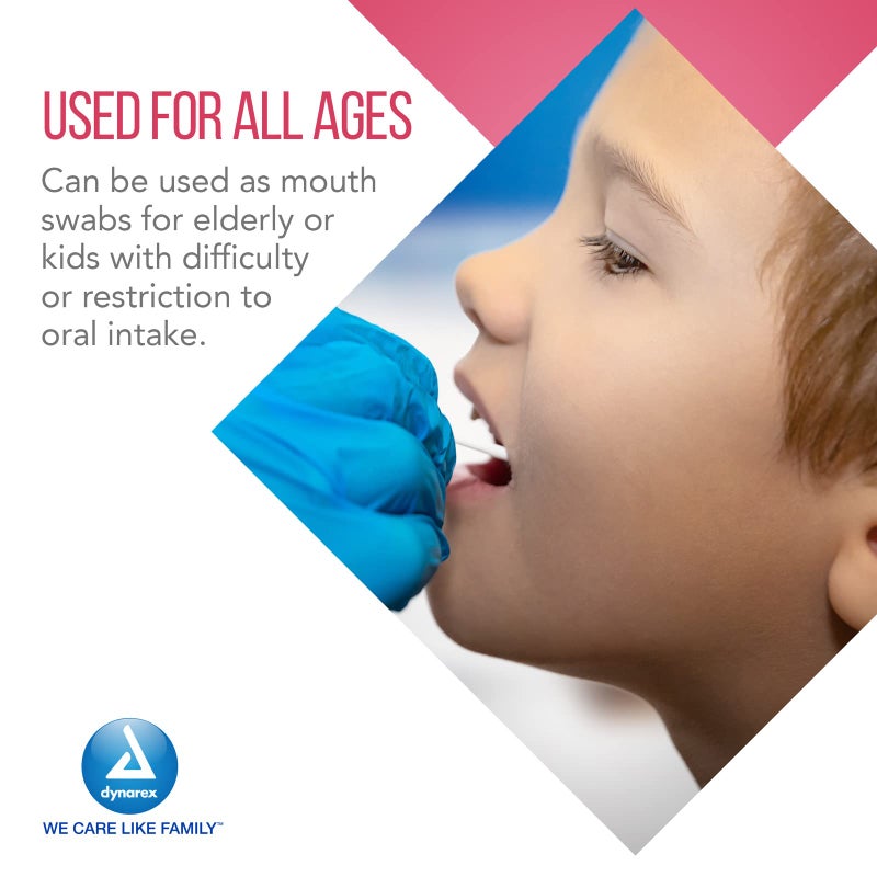 Dynarex 1217 Dentifrice-Flavored Swabstick, Individually Wrapped, Pack of 250 - Image 4