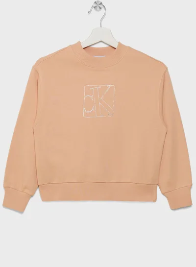 Calvin Klein Jeans Youth Logo Sweatshirt