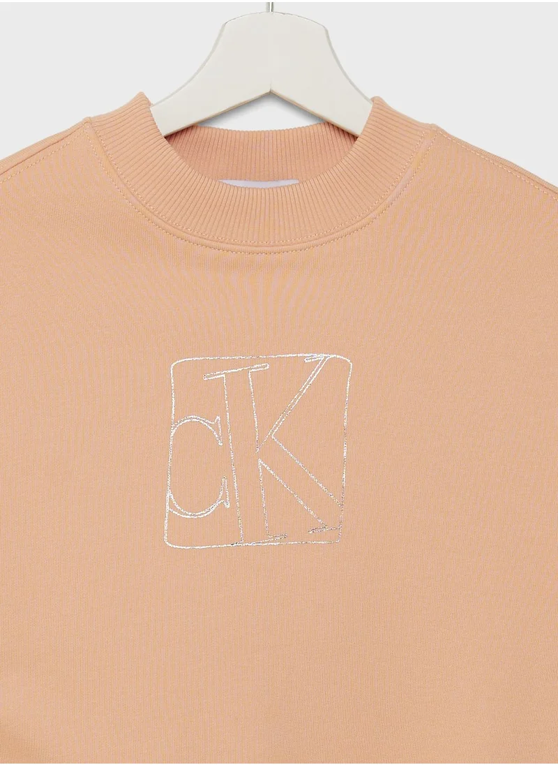 Calvin Klein Jeans Youth Logo Sweatshirt