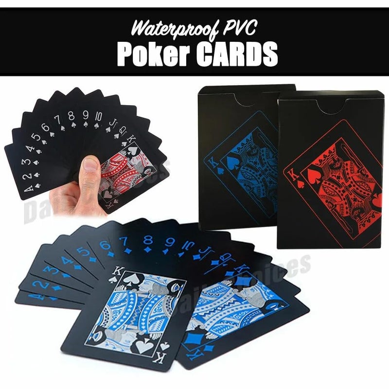 ROYALS Adult Poker Rummy Blackjack Bridge Playing Card Game (Red) - Image 4