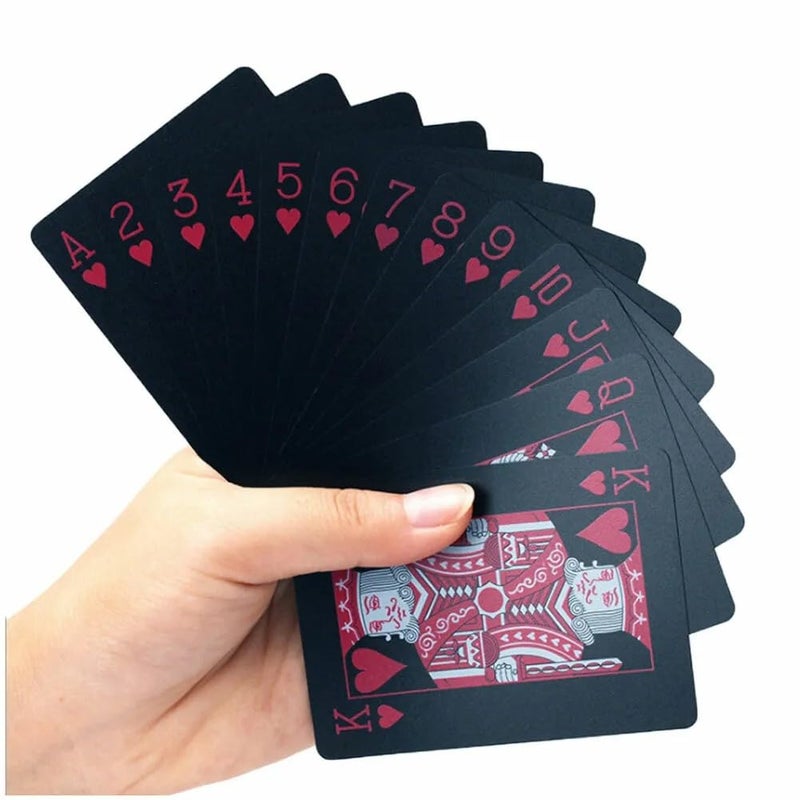 ROYALS Adult Poker Rummy Blackjack Bridge Playing Card Game (Red) - Image 2
