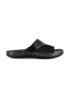 Strive Capri II - Womens Comfort Sandal with Arch Suppo Black Snake - 8 Medium  - Image 3