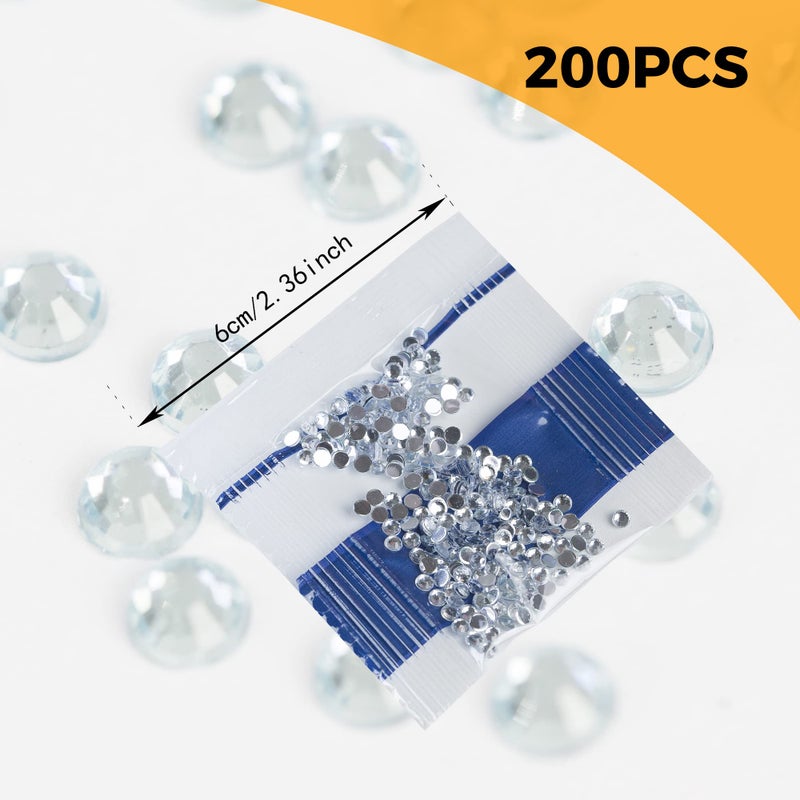 Forever young Rhinestones Diamond Painting Beads, Bead Art Diamond Painting Drills, Diamonds Art Accessories and Tools, Rhinestones for Makeup, 20 Colors Round, 4000PCS - Image 3