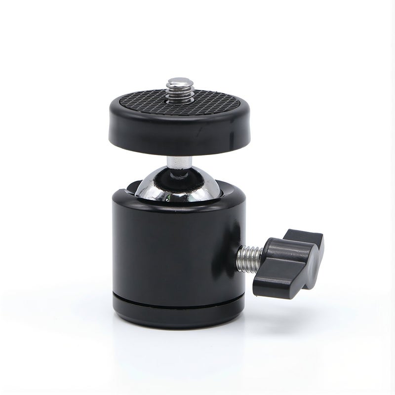 Mini Tripod Ball Head Aluminum Alloy 360 Degree Rotatable 1/4 3/8 Screw Mount for Camera - Image 5