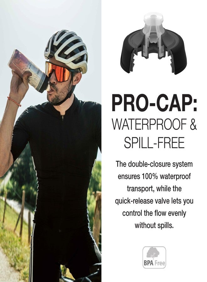 Zefal Arctica Pro 75 Insulated Bike Water Bottle – 750ml (25oz) – Black – Pro-Cap Leakproof Closure, Soft Nozzle, BPA-Free, Multi-Layer Thermal Insulation, Made in France - Image 4