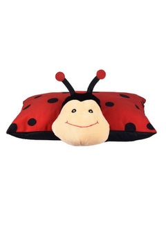 Cute Animal Folding Soft Stuffed Plush Cushion Pillow Toy For Kids Girls And Boys18 X 13 Inches (Lady Bug) - pzsku/Z647F85AEE6242DE9D32BZ/45/_/1692272682/e0d33d62-ee6e-4eb0-b7ab-f8e7f987196a