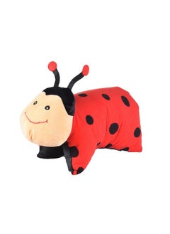 Cute Animal Folding Soft Stuffed Plush Cushion Pillow Toy For Kids Girls And Boys18 X 13 Inches (Lady Bug) - pzsku/Z647F85AEE6242DE9D32BZ/45/_/1692272743/79665f86-7db4-4387-9d50-20206f8b6e12