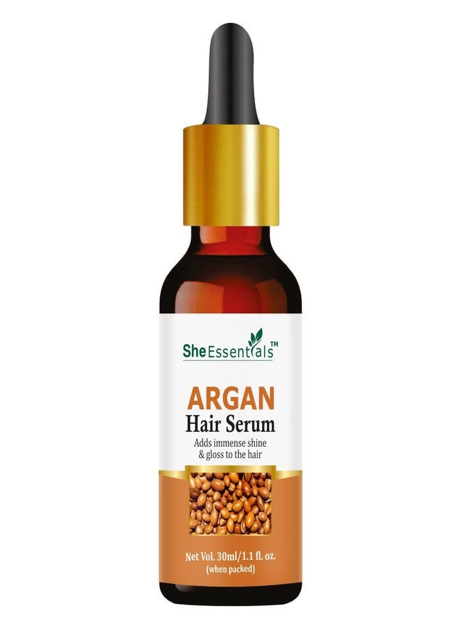 She Essentials Argan hair Serum Silky & Shiny 30 ml Pack of 1 - Image 1