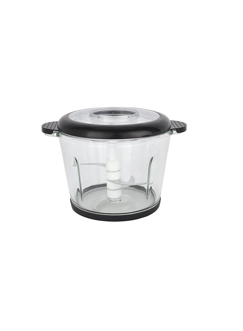 KRYPTON 3.0 L Multi Chopper  Compact Multi-Purpose Chopping Machine, Stainless Steel Gear, Blade Assembly, Cutter Pole | 3 Buttons, 2 Speeds, Suitable for Vegetables, Fruits, Meat | for Fast and Effective Mincing, Egg Beating Function 2-Year Warranty 3 L 500 W KNMC6567 Silver/Black - Image 4