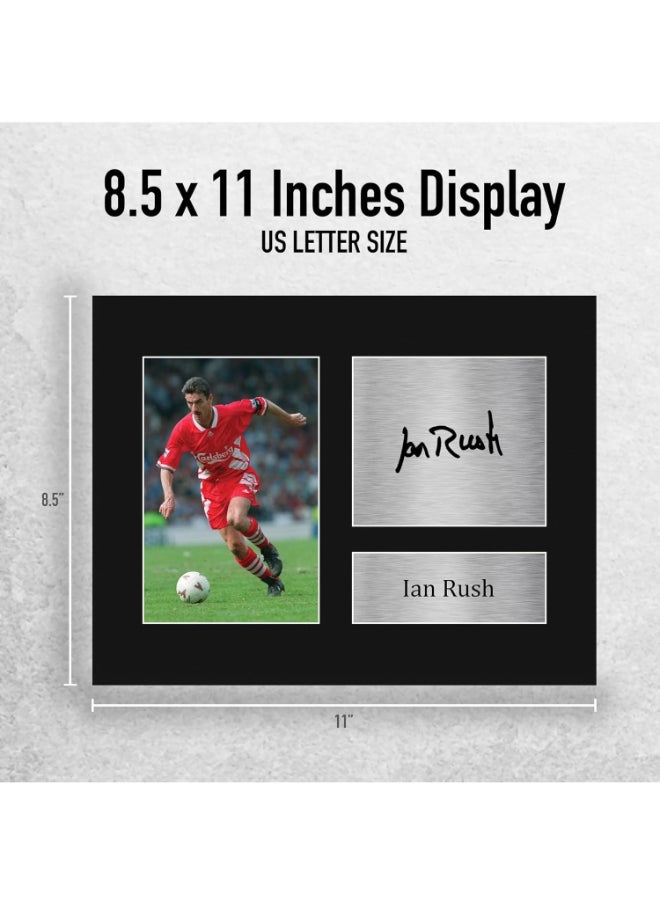 HWC Trading HWC Trading Ian Rush Liverpool The Reds Gifts Printed Signed Autograph Picture for Fans and Supporters  - Image 2