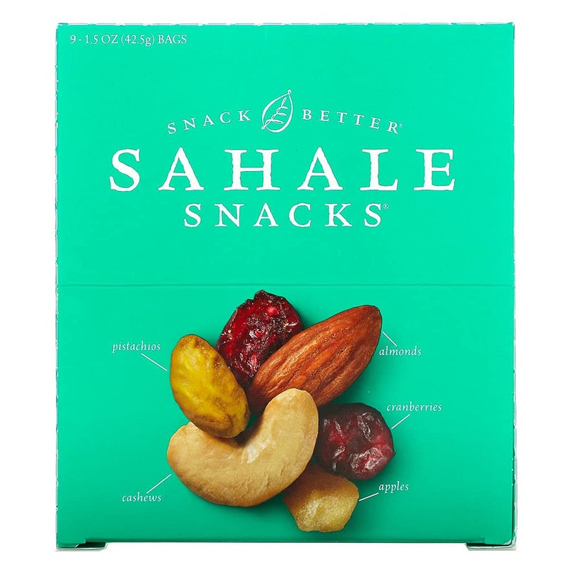 Sahale Snacks Classic Fruit and Nut Trail Mix, 1.5 Ounces (Pack of 9) - Image 3
