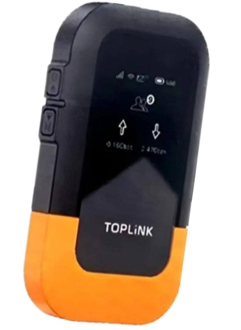 توب لينك محول TopLink HW77 5G LTE Mobile WiFi & SIM - اتصال مزدوج الوظيفة لأجهزة iPhone وAndroid - Image 1
