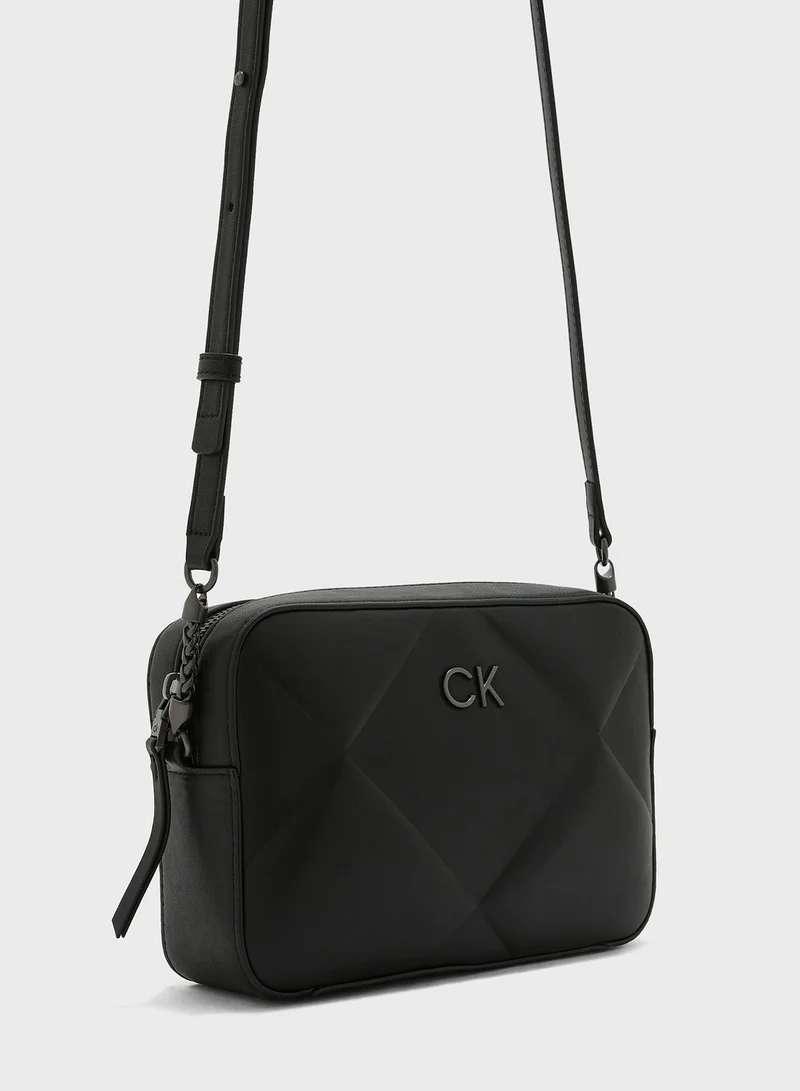 CALVIN KLEIN Re-Lock Quilt Crossbody