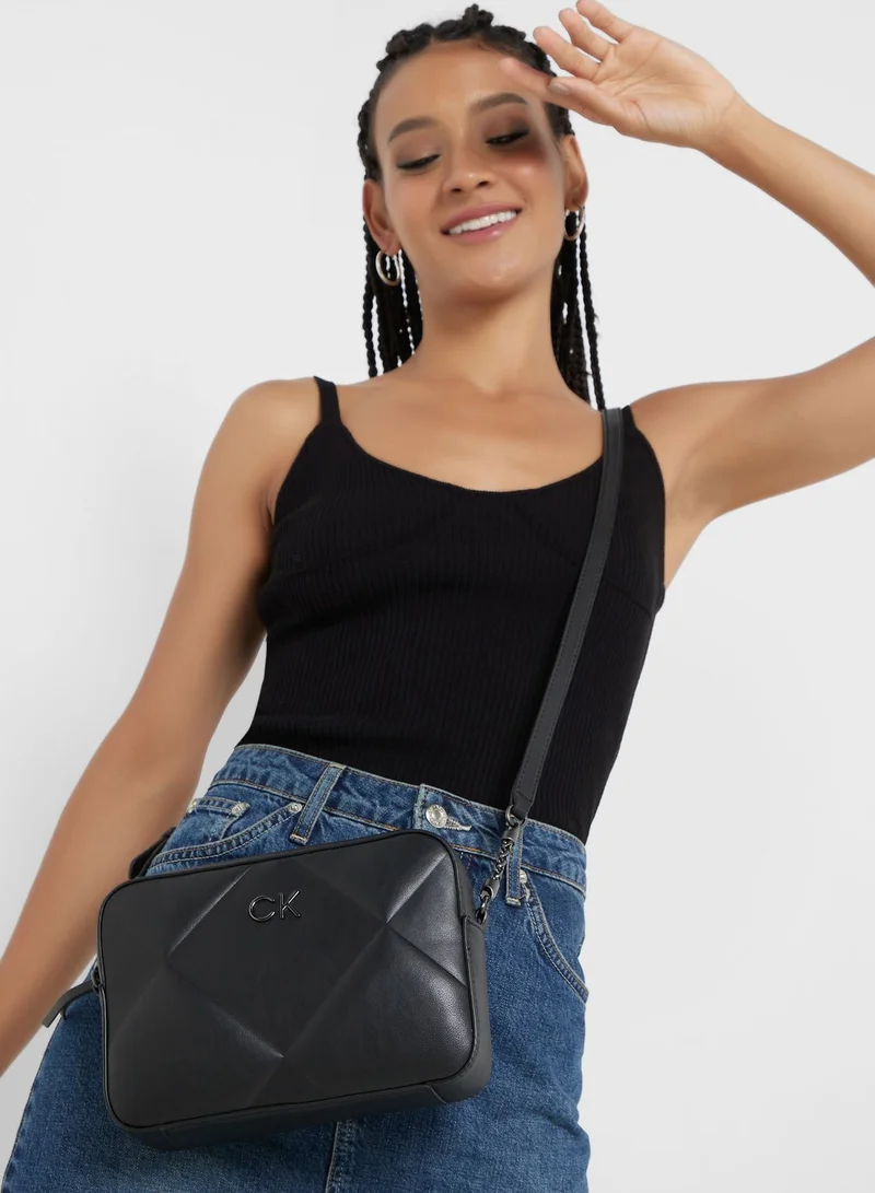 CALVIN KLEIN Re-Lock Quilt Crossbody