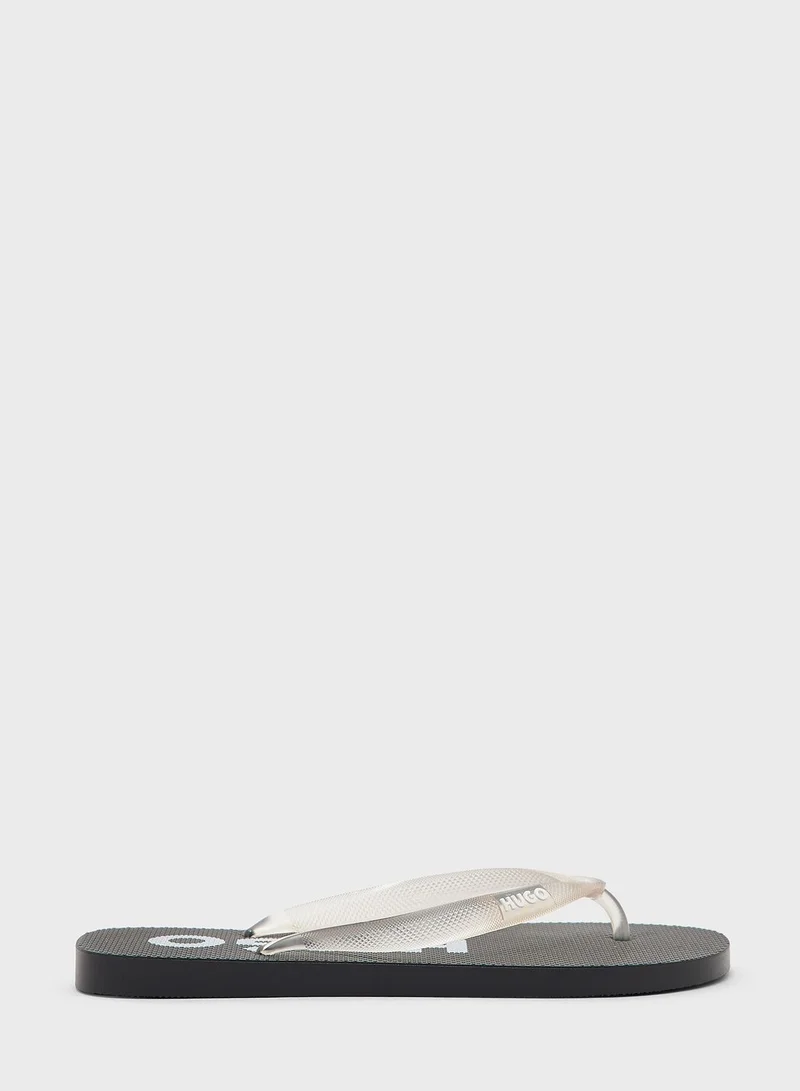 HUGO T Bar Flip Flops