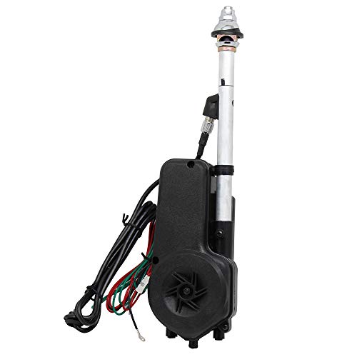 Anina Universal 12V Car Power Radio Antenna Fully Automatic Retractable Power Antenna Assembly Design for Am Fm Radio Antenna Mast Replacement Kit - Image 1