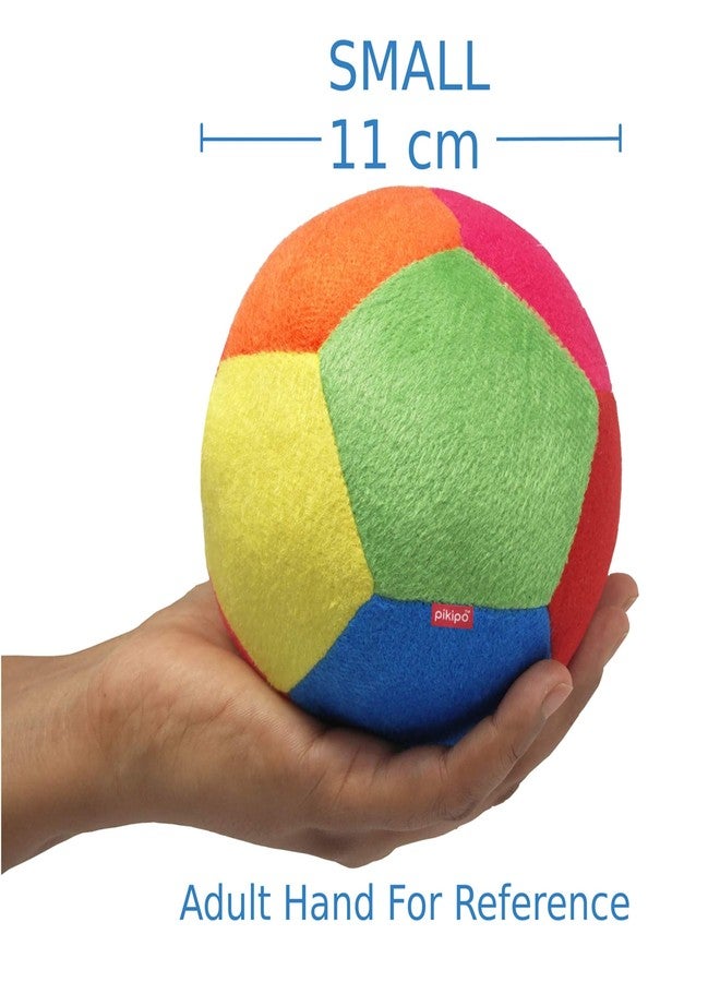 Pikipo Soft Ball (Small, 11cm) and Froggy Face Soft Rattle Combo - Image 5
