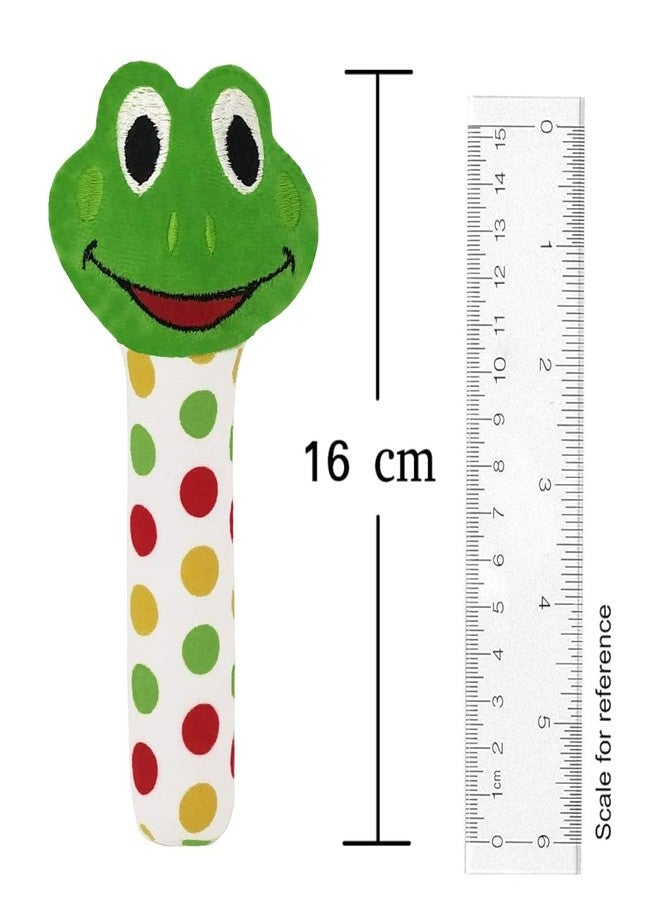 Pikipo Soft Ball (Small, 11cm) and Froggy Face Soft Rattle Combo - Image 4