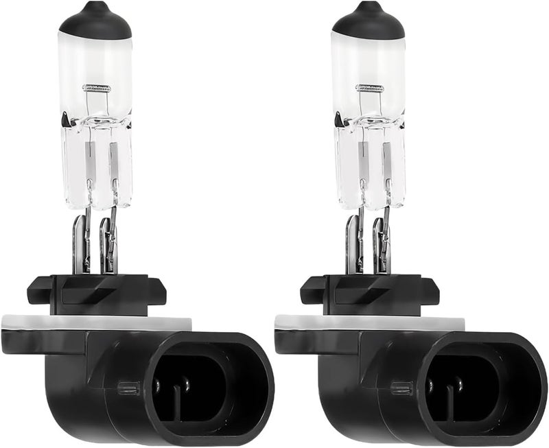 FEEMA 881 Premium Halogen Car Bulb 12V 27W – High Brightness Automotive Headlight Bulb, Quartz Glass Halogen Lamp with Tungsten Filament, Plug and Play Replacement Light for Fog Lamp and Headlight, Clear White Visibility - Image 1
