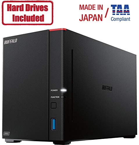 BUFFALO LinkStation SoHo 720 2-Bay Professional Office NAS 16TB (2x8TB) with Hard Drives Included - Image 3