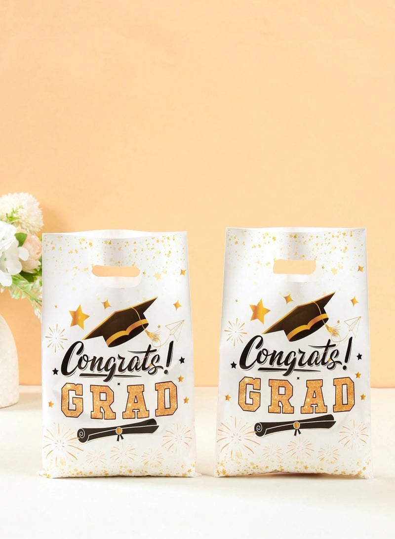 توزيعات تخرج اكياس لتوزيع هدايا التخرج تناسب حفلات تخرج المدارس والجامعات 25 كيس لتقديم جميع انواع الهدايا - Image 1