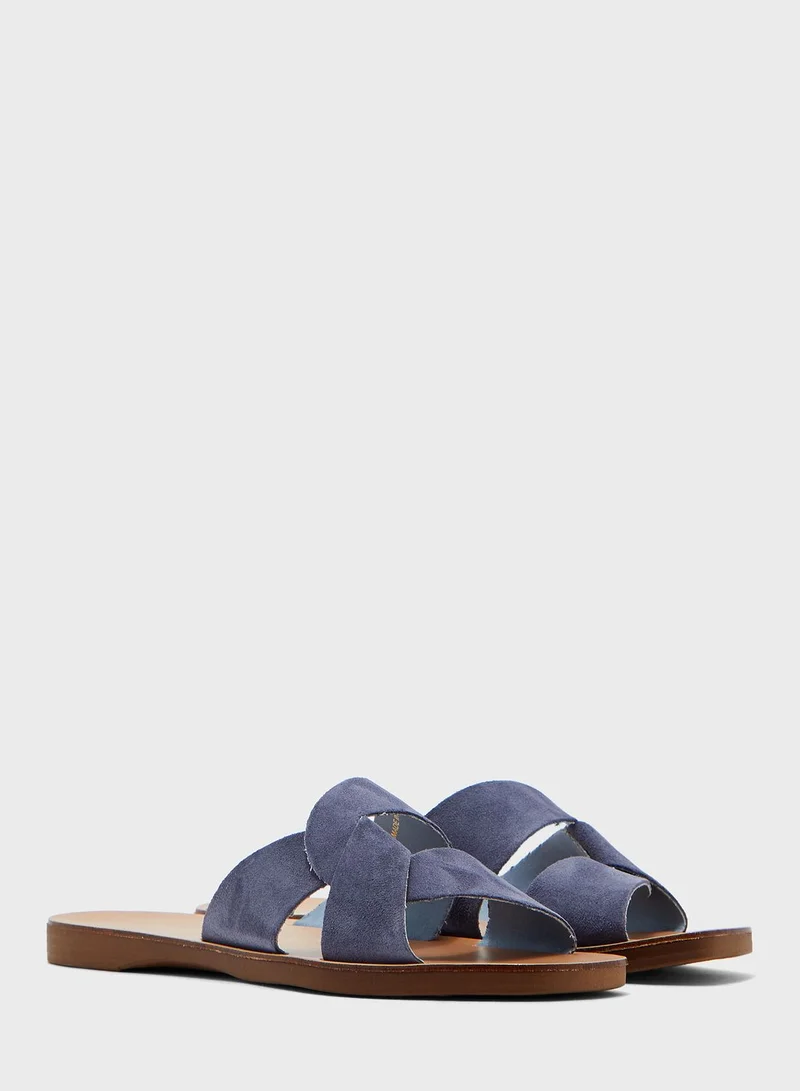 NEW LOOK Flossy Twist Double Strap Sandal