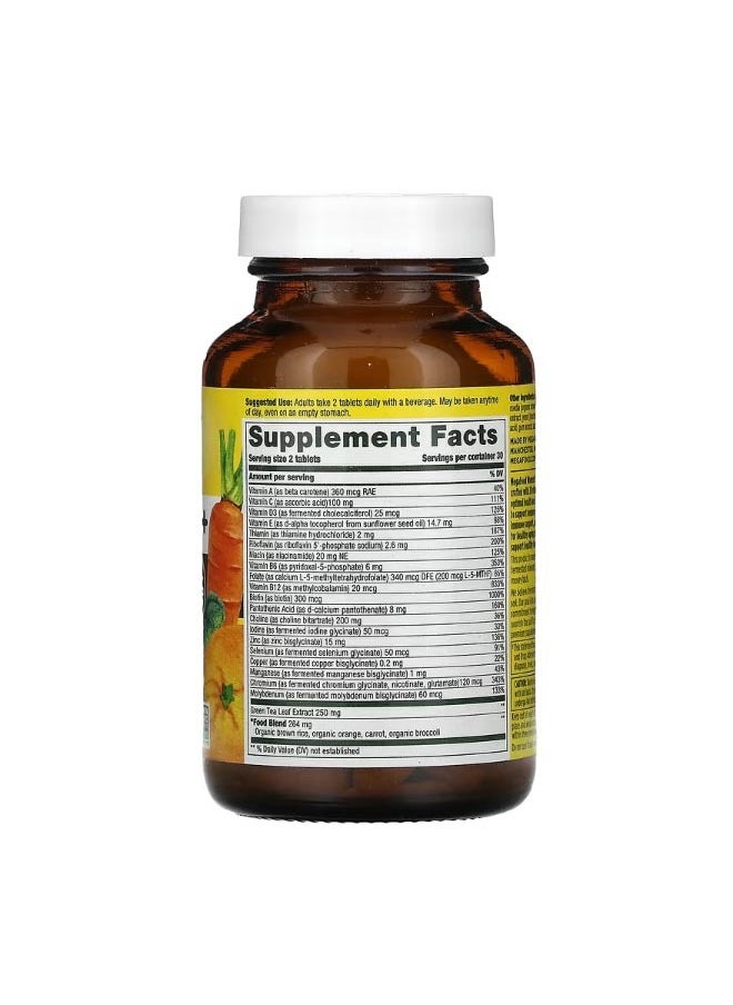 MegaFood Womens 55 Advanced Multivitamin 60 Tablets  - Image 2