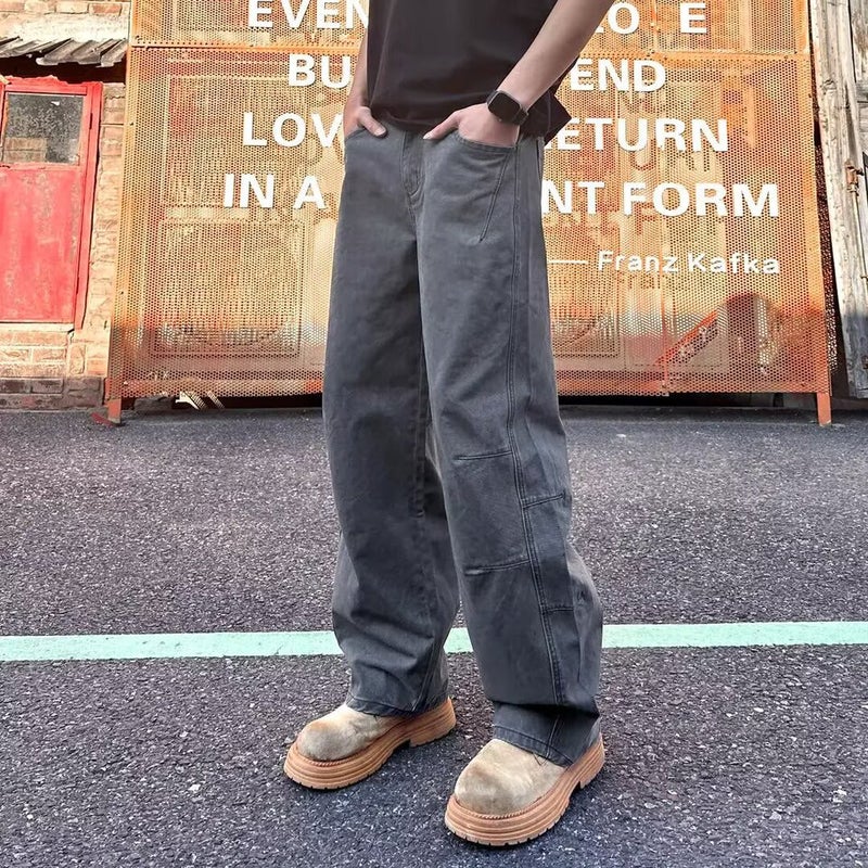 Unisex Casual Daily Denim Jeans - Image 2