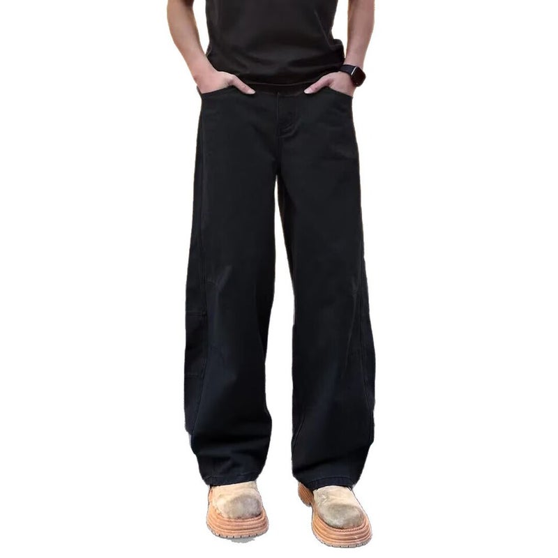Unisex Casual Daily Denim Jeans - Image 4