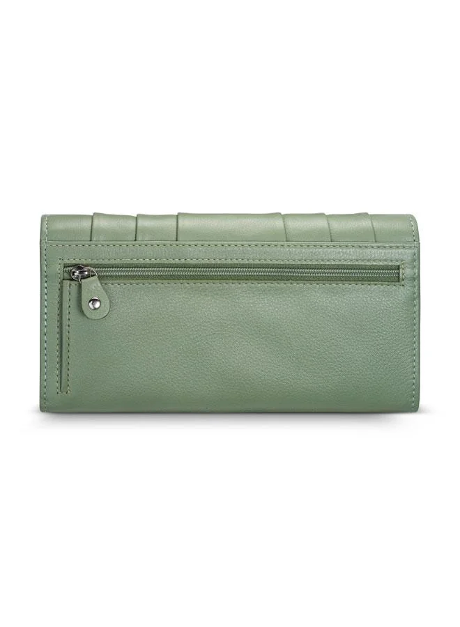 POLICE Pisa Mint Leather Wallet for Women
