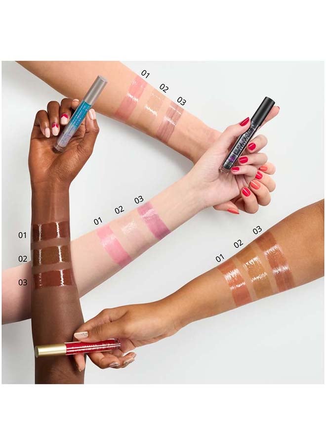 Essence What The Fake! Extreme Plumping Lip Filler | 03 Black Pepper Me Up! | Shiny Colour Adapting Lip Gloss | With Applicator | Hydrating Formula with Hyaluronic Acid & Vitamin E | 4.2 ml Color Changing Berry Finish - Image 3