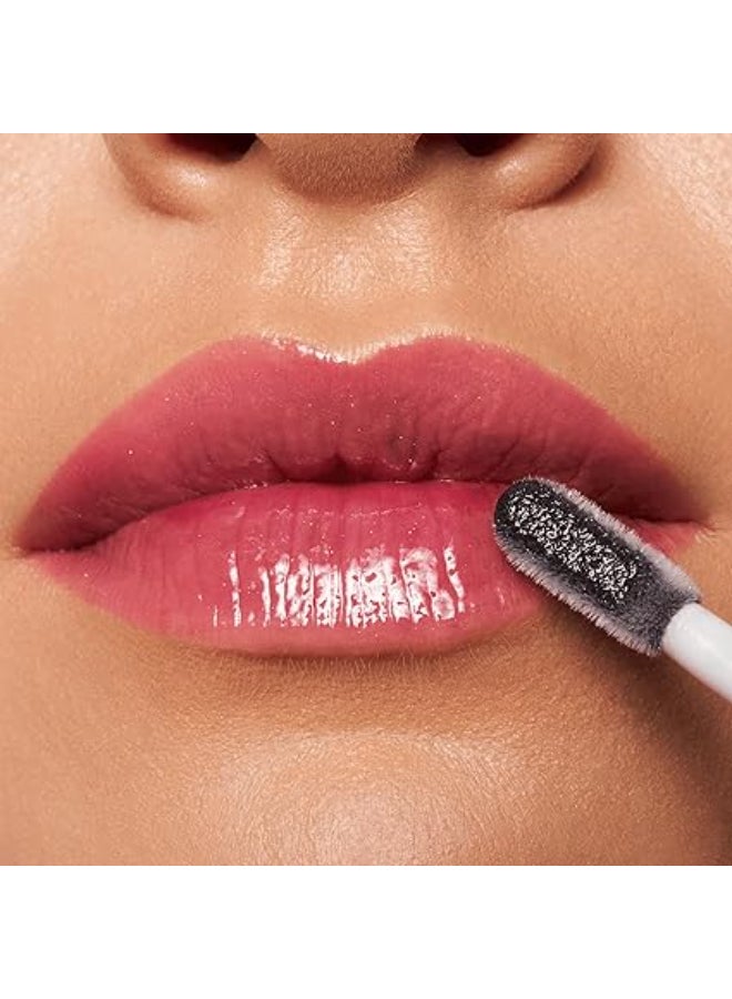 Essence What The Fake! Extreme Plumping Lip Filler | 03 Black Pepper Me Up! | Shiny Colour Adapting Lip Gloss | With Applicator | Hydrating Formula with Hyaluronic Acid & Vitamin E | 4.2 ml Color Changing Berry Finish - Image 4