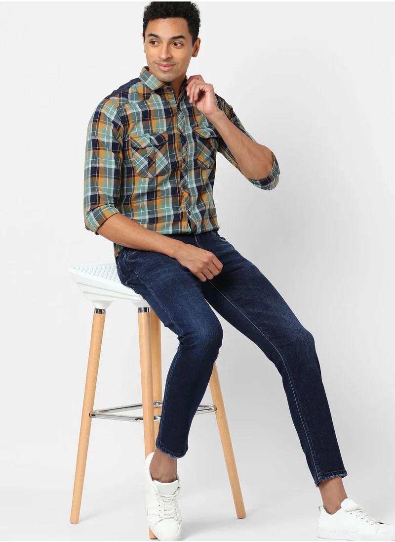 Campus Sutra Check Shirt