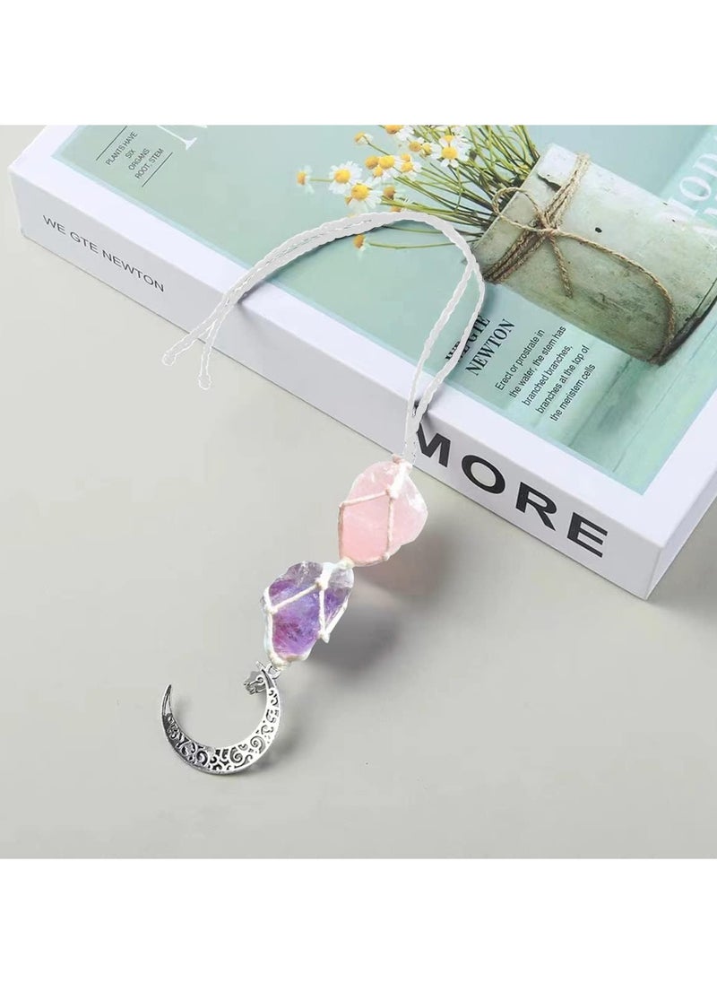 KASTWAVE Car Rear View Mirror Hanging Accessories Car Charm Crystal Hanging Accessories Rearview Mirror Decorations Crystal Ornament Decor for Home, Car and Party  - Image 5