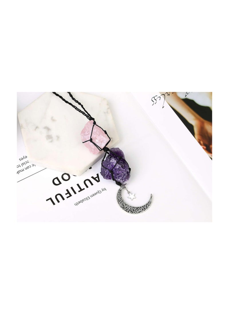 KASTWAVE Car Rear View Mirror Hanging Accessories Car Charm Crystal Hanging Accessories Rearview Mirror Decorations Crystal Ornament Decor for Home, Car and Party  - Image 2