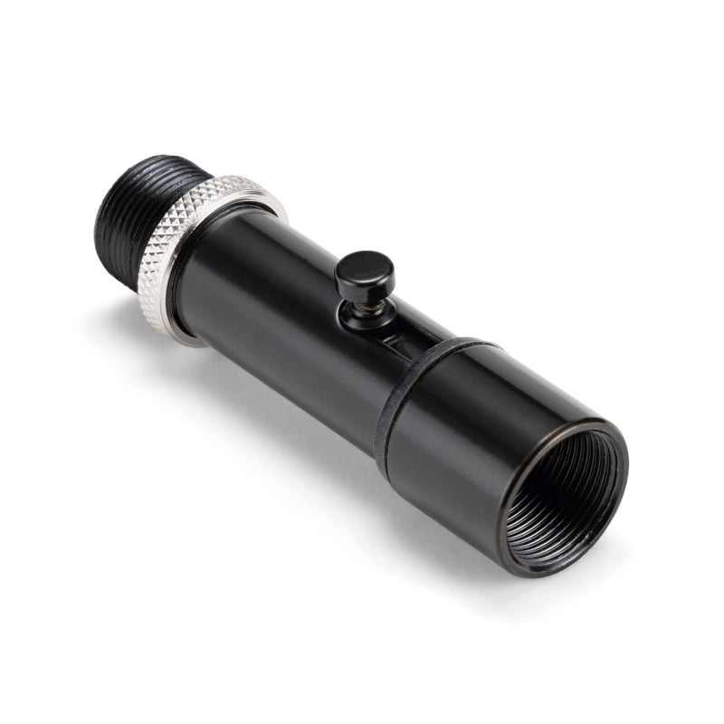OnStage On-Stage QK-2B Quik-Release Mic Adapter (For Quick, Easy Microphone Interchange, Screwless Mount with Push-Button Release and Click-Together Connection, 5/8"-27 Threading, Shock Absorbent, Black. - Image 4