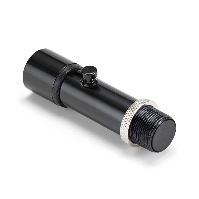 OnStage On-Stage QK-2B Quik-Release Mic Adapter (For Quick, Easy Microphone Interchange, Screwless Mount with Push-Button Release and Click-Together Connection, 5/8"-27 Threading, Shock Absorbent, Black. - Image 1