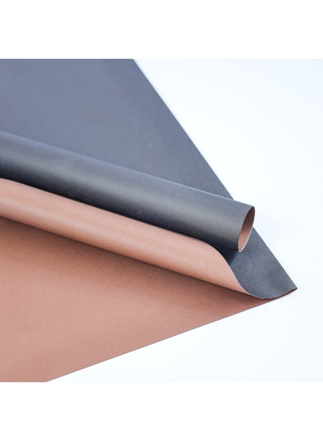 Si Bonne Premium Dual Tone Black Gift Wrapping Paper 20 Sheets/Bag 60 x 60 cm - Image 1