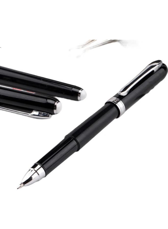 Baoke Large Capacity Gel Pen 0.7Mm Bullet Tip For Students, Exams, Meetings, And Office Use, Black, 12 Pens/Box, Pc2238 - Image 3
